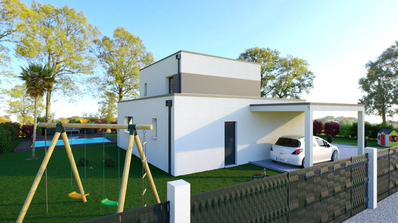 Maison neuve 117 m² à Montceau-les-Mines (71300)