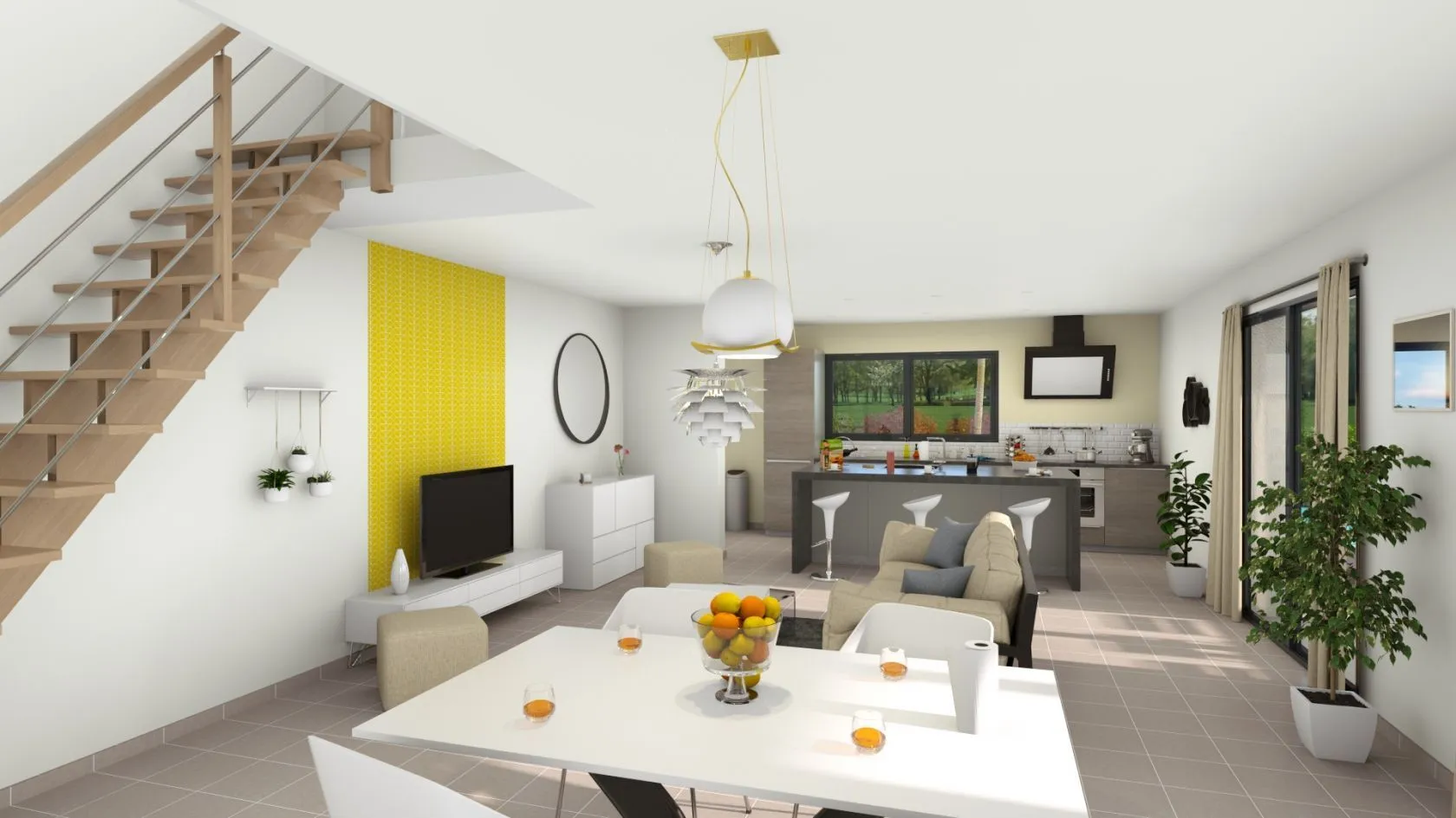 Maison neuve 117 m² à Montceau-les-Mines (71300)