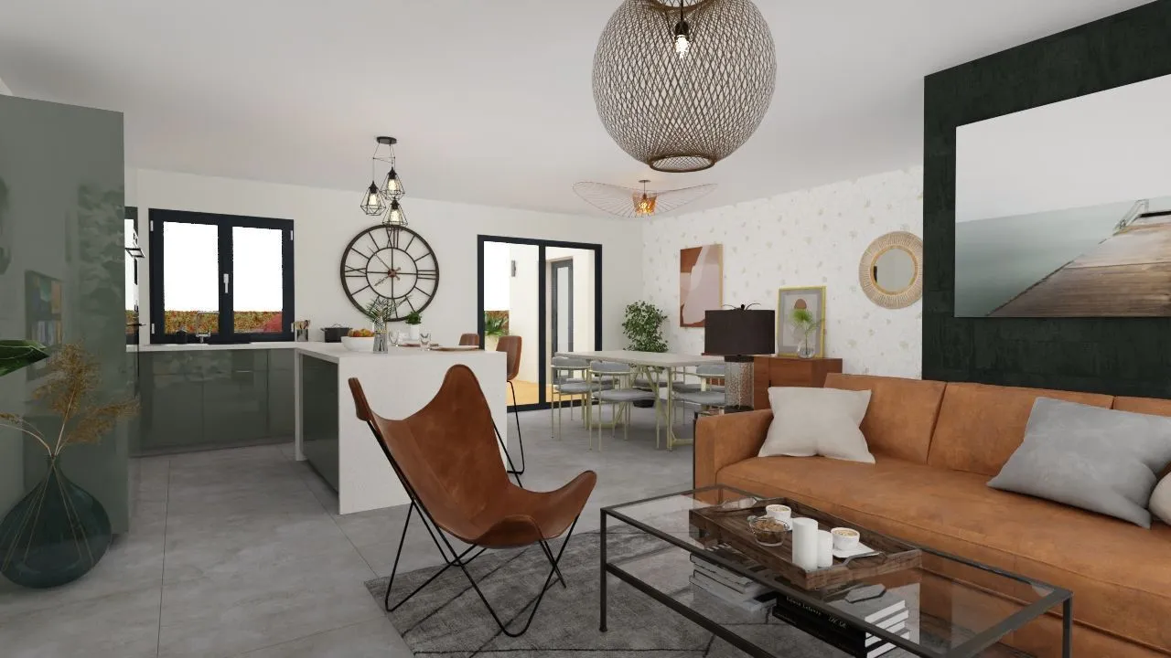 Maison neuve 98 m² à Saint-Andre-de-Corcy (01390)