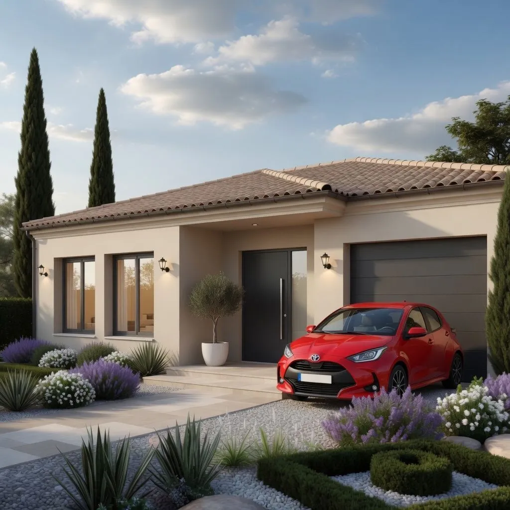 Maison neuve 110 m² à Chassagne (69480)