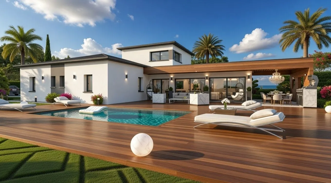Maison neuve 143 m² à Ozan (01190)