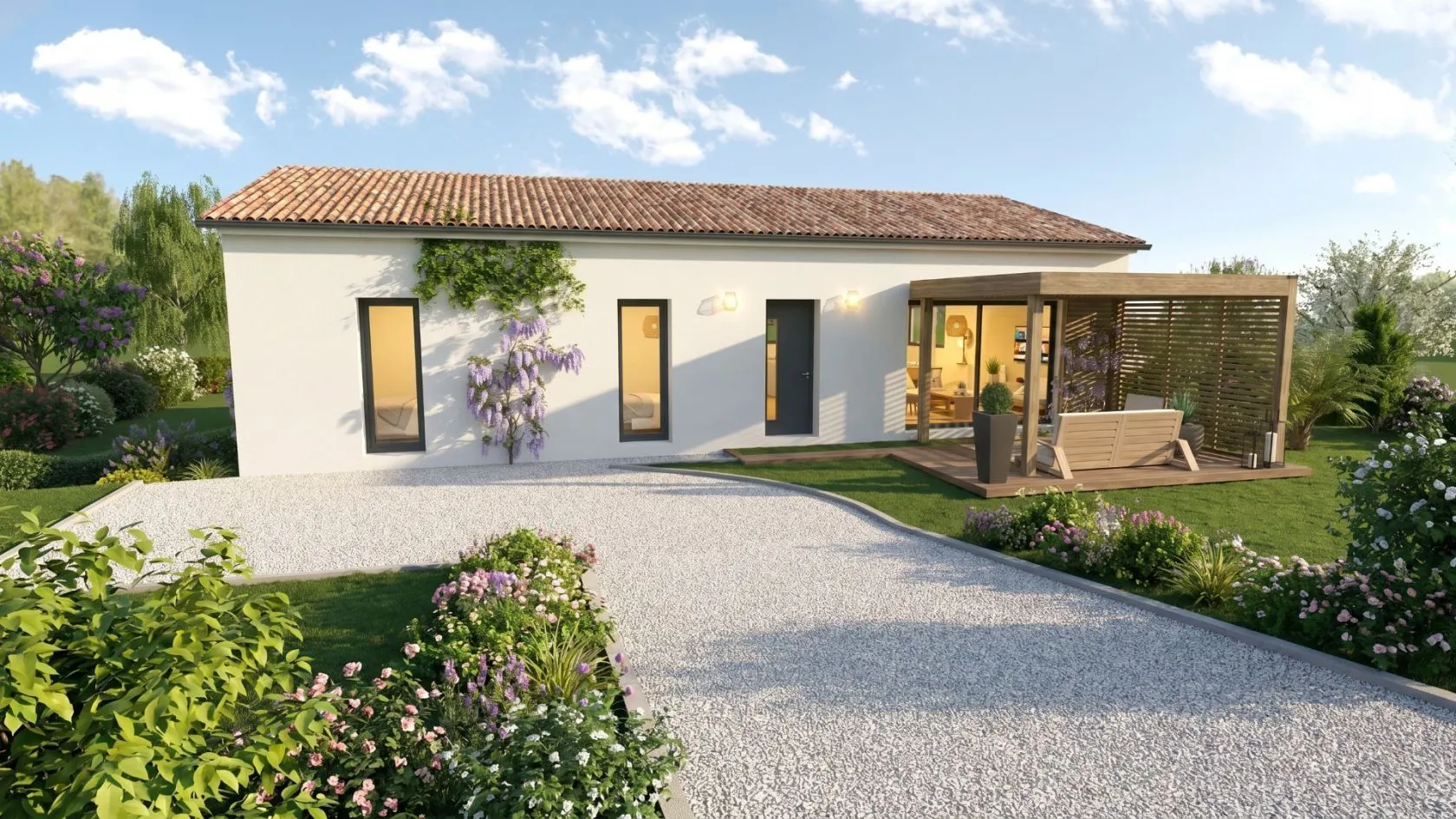 Maison neuve 95 m² à Chancelade (24650)