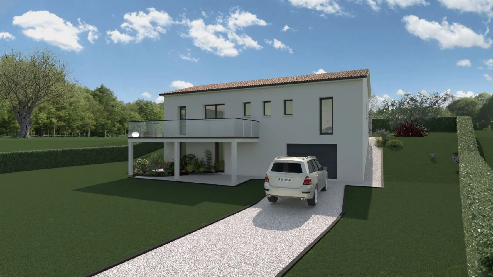 Maison neuve 95 m² à Chancelade (24650)