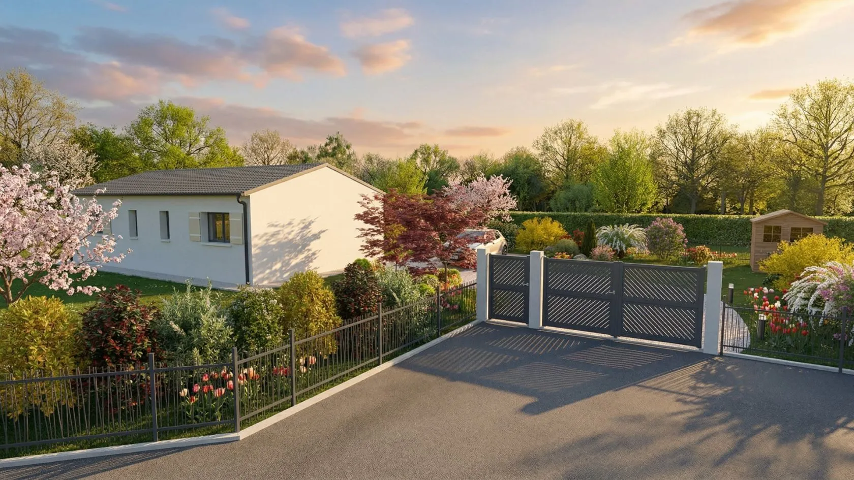 Maison neuve à Négrondes
