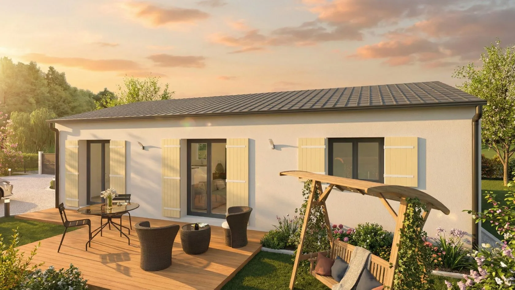 Maison neuve 71 m² à Négrondes (24460)