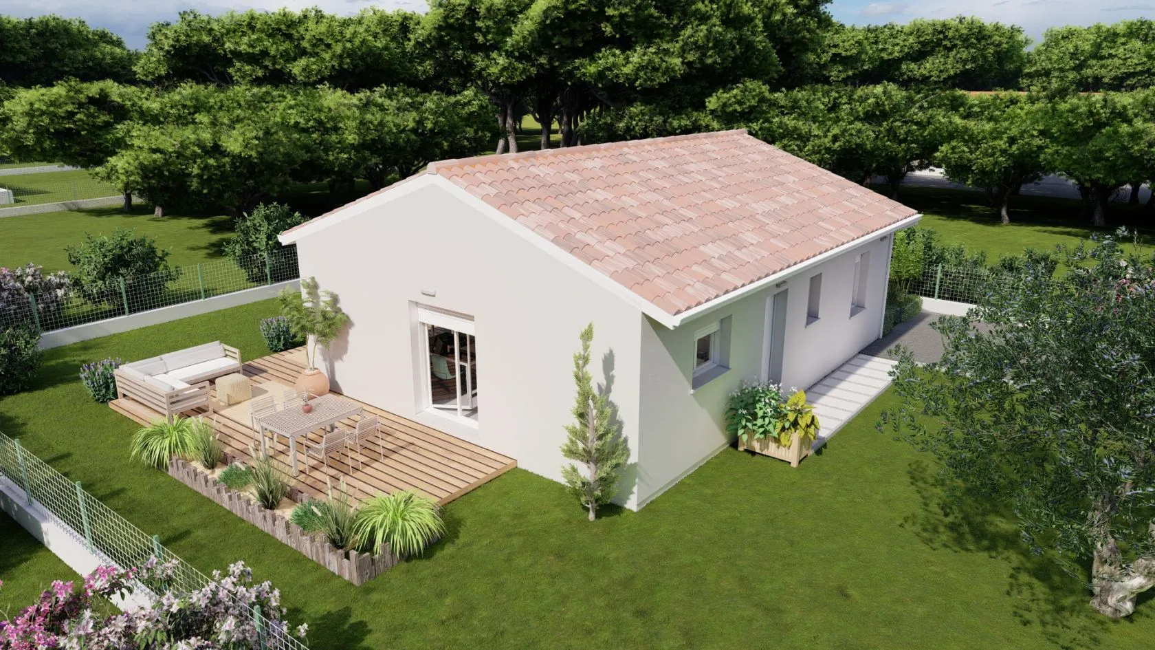 Maison neuve à Saint-Maurice-sur-Adour