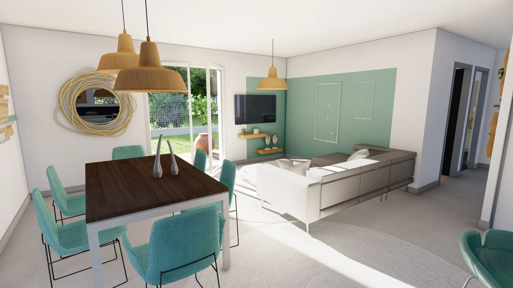 Maison neuve 75 m² à Saint-Pierre-du-Mont (40280)