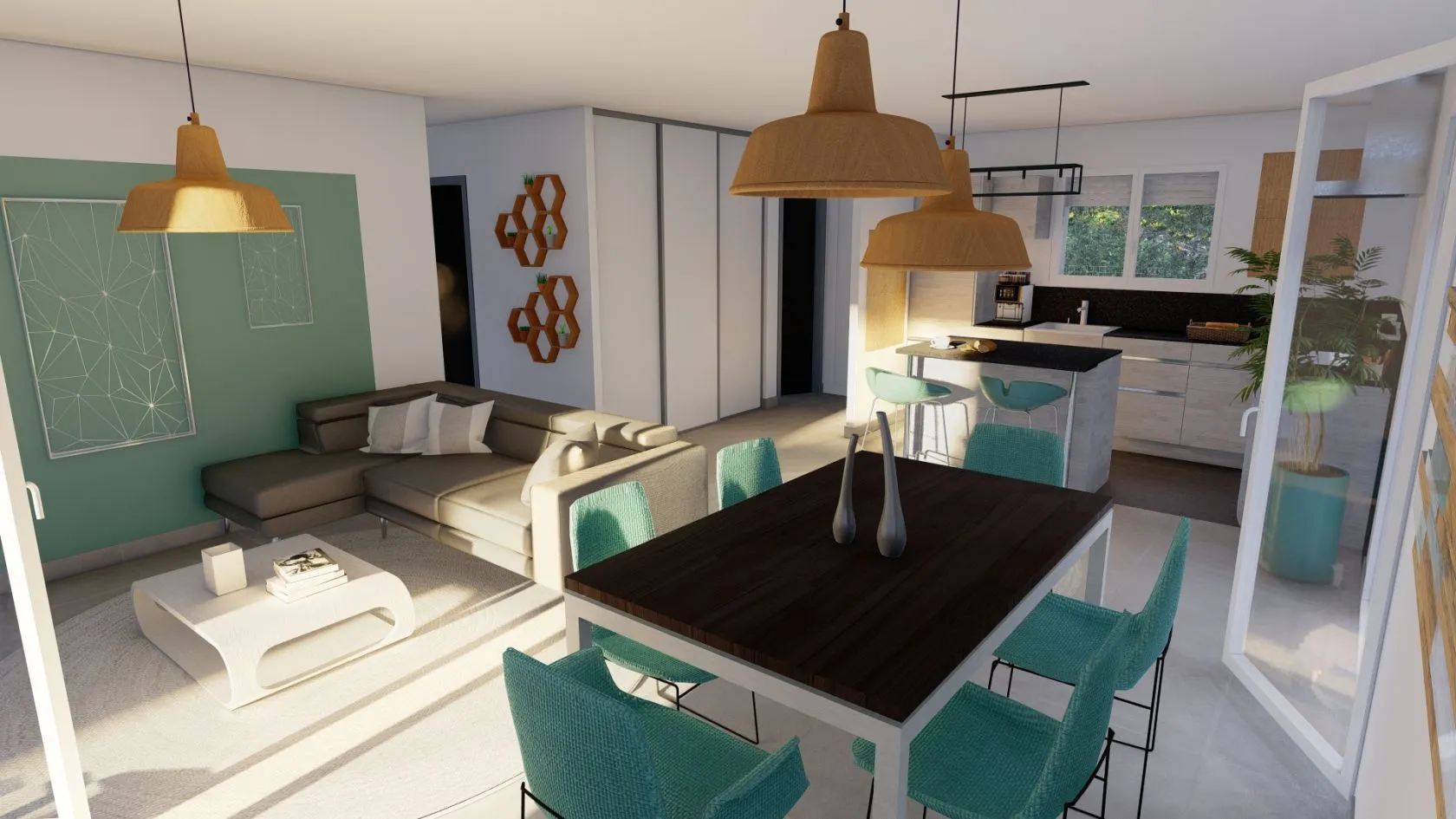 Maison neuve 75 m² à Saint-Pierre-du-Mont (40280)
