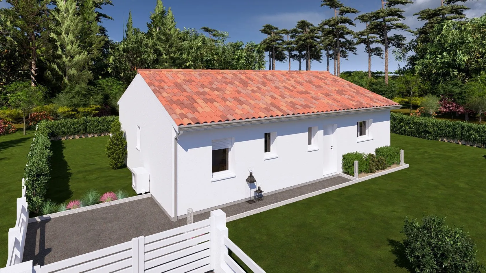 Maison neuve 85 m² à Léon (40550)