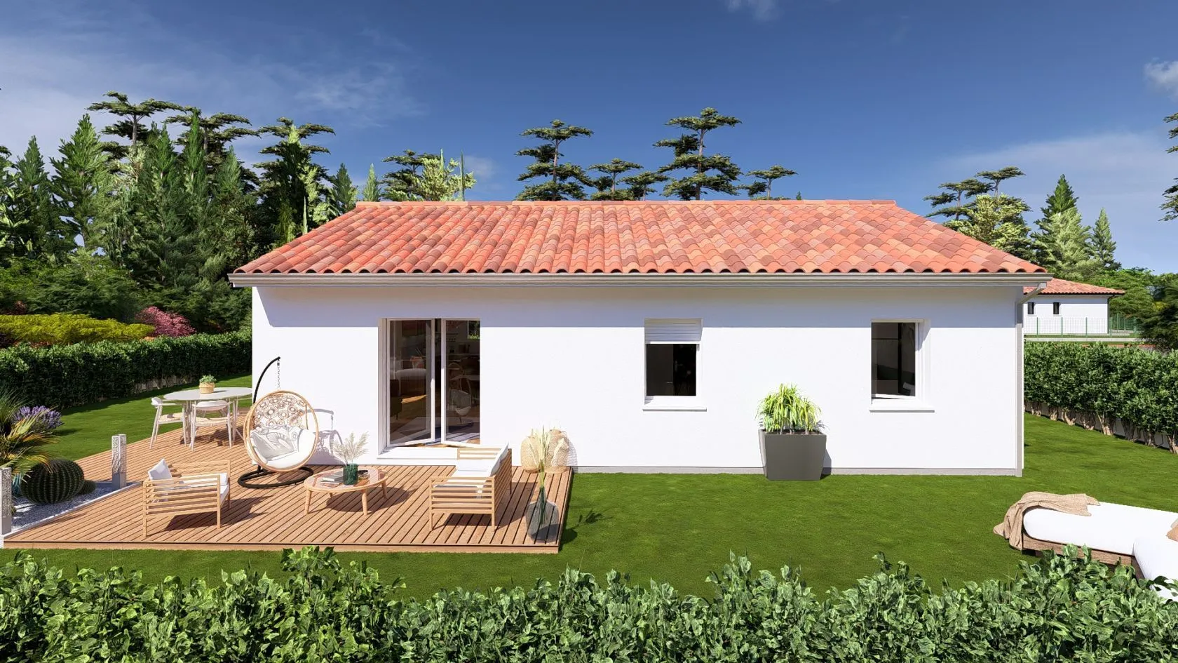 Maison neuve 85 m² à Léon (40550)
