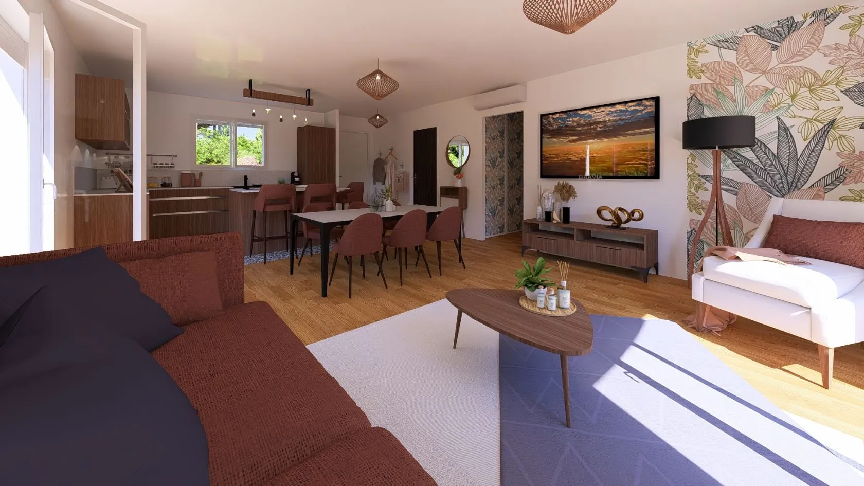 Maison neuve 85 m² à Léon (40550)