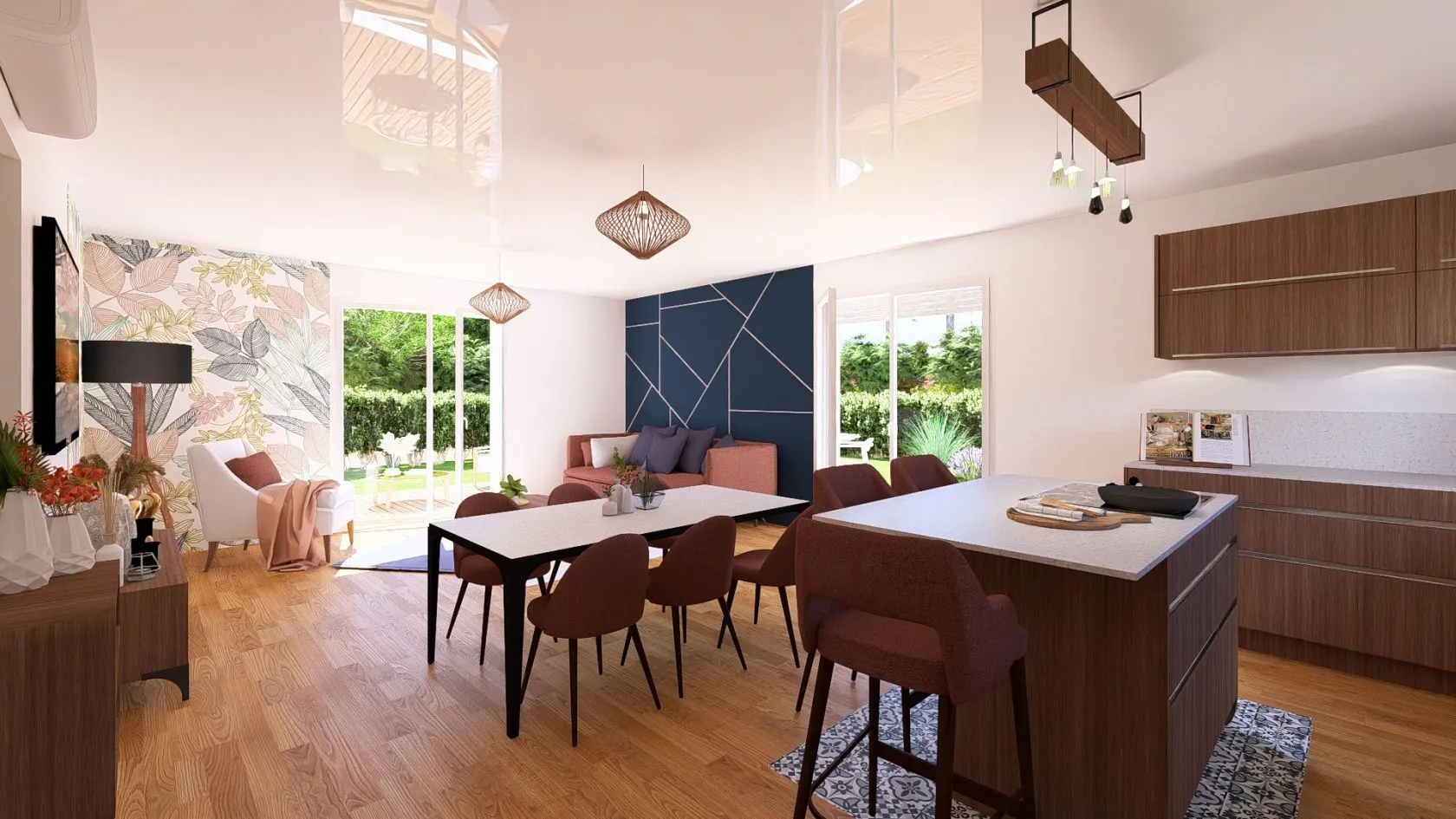 Maison neuve 85 m² à Léon (40550)