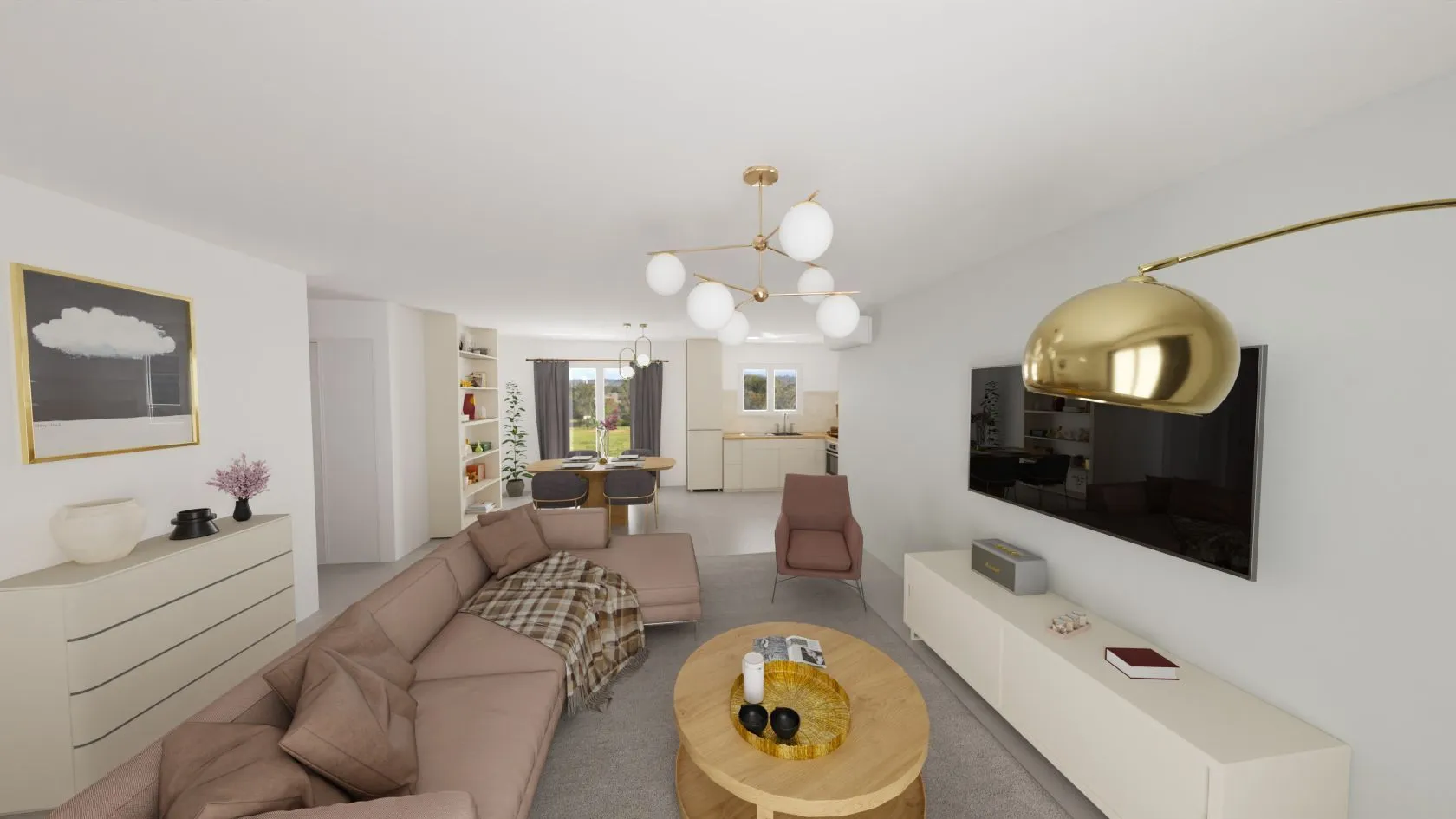 Maison neuve 84 m² à Marsac-sur-l'Isle (24430)