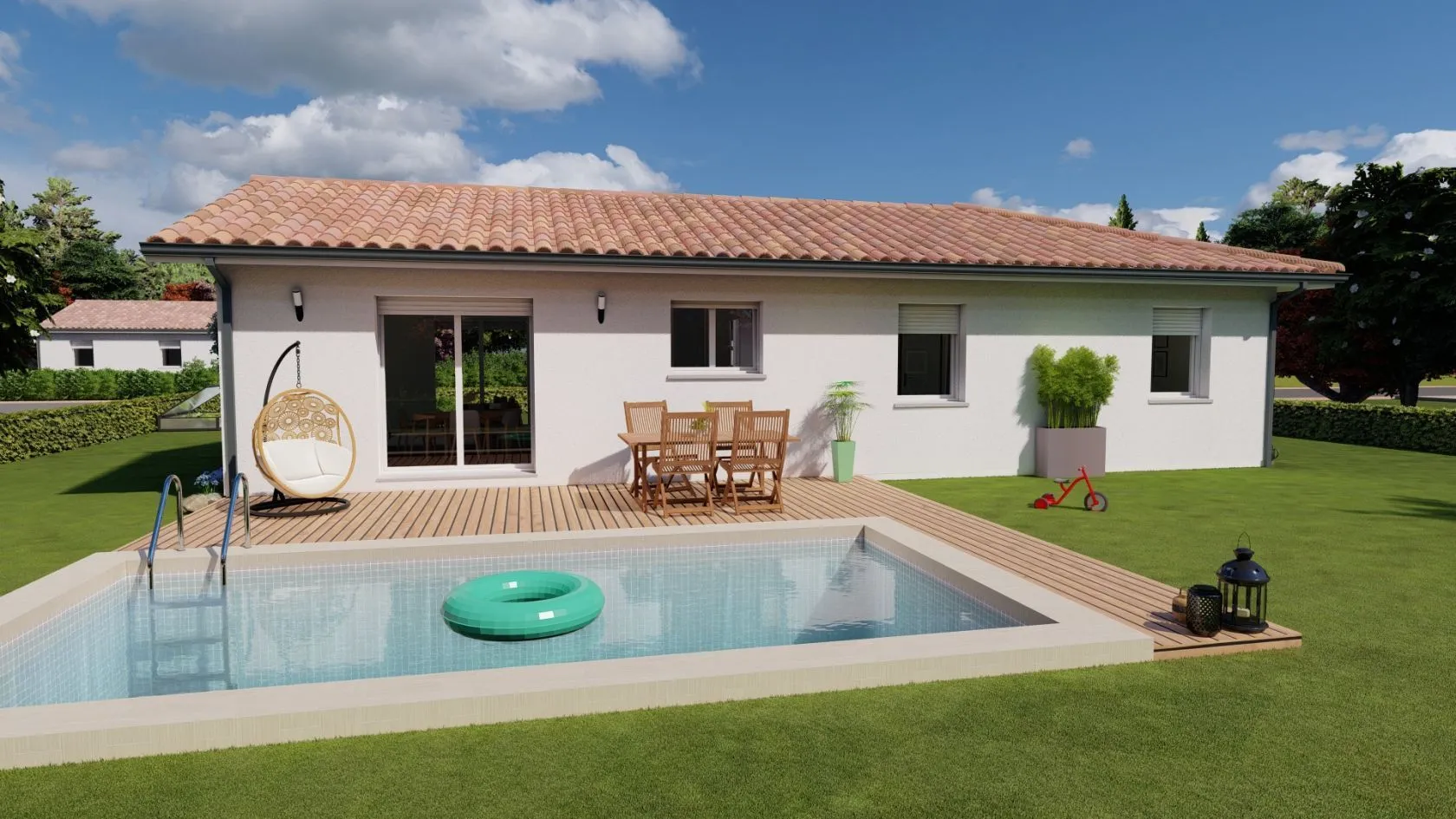 Maison neuve 103 m² à Mensignac (24350)