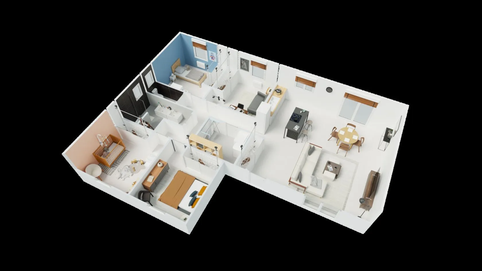Maison neuve 103 m² à Mensignac (24350)