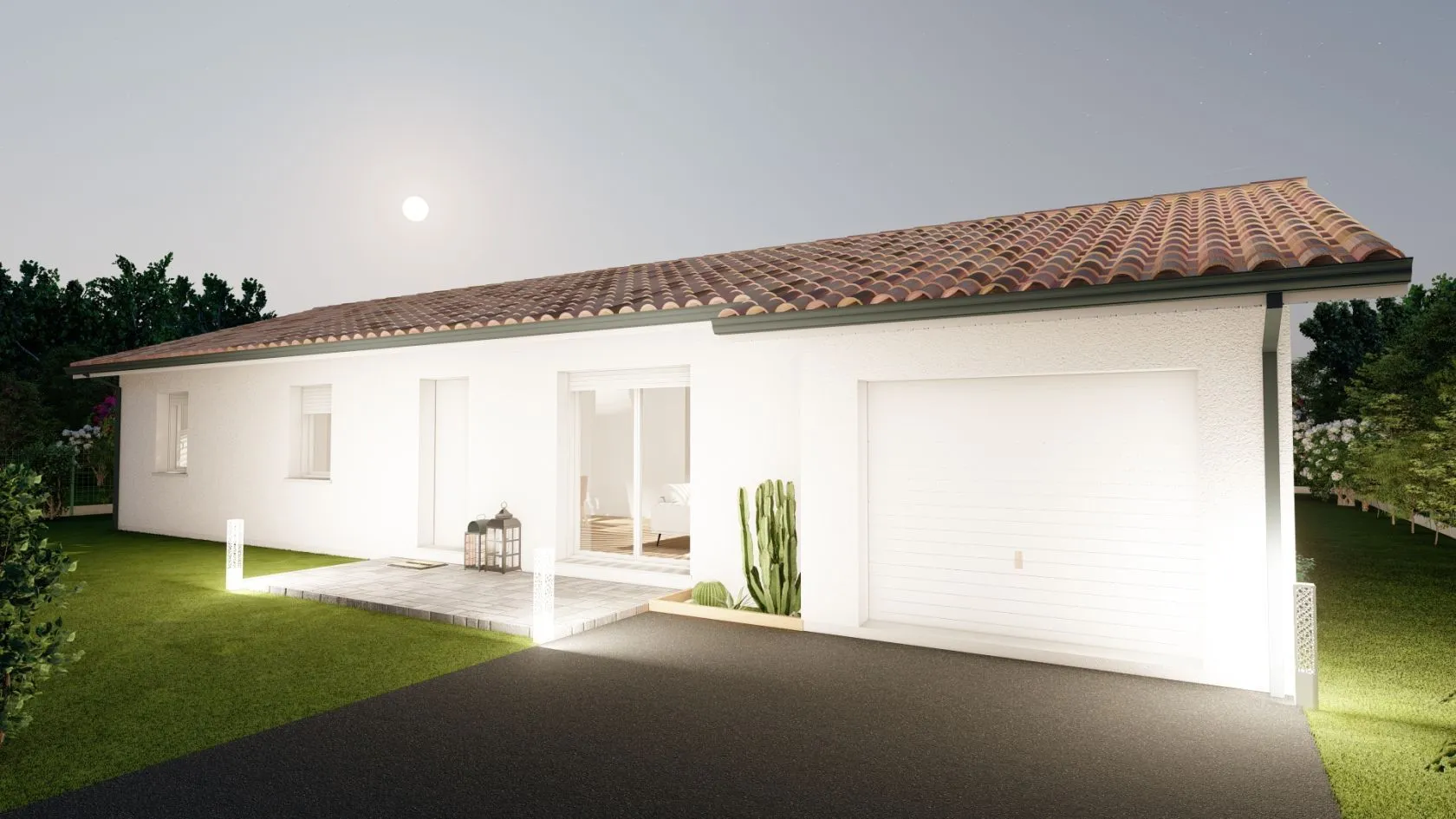 Maison neuve 104 m² à Moliets-et-Maa (40660)