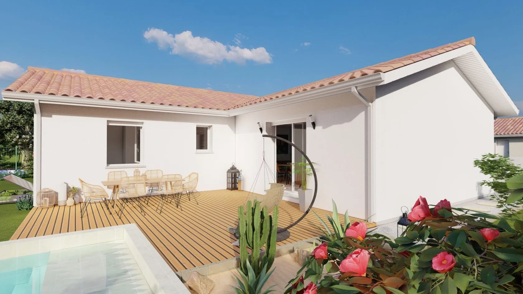 Maison neuve 94 m² à Léguillac-de-l'Auche (24110)
