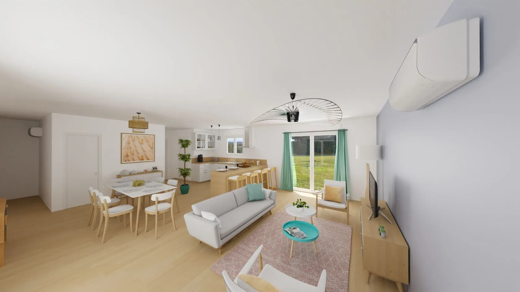 Maison neuve 94 m² à Léguillac-de-l'Auche (24110)