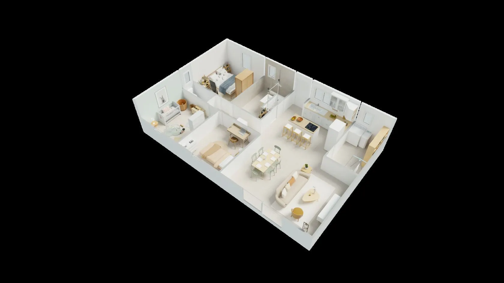 Maison neuve 84 m² à Léguillac-de-l'Auche (24110)