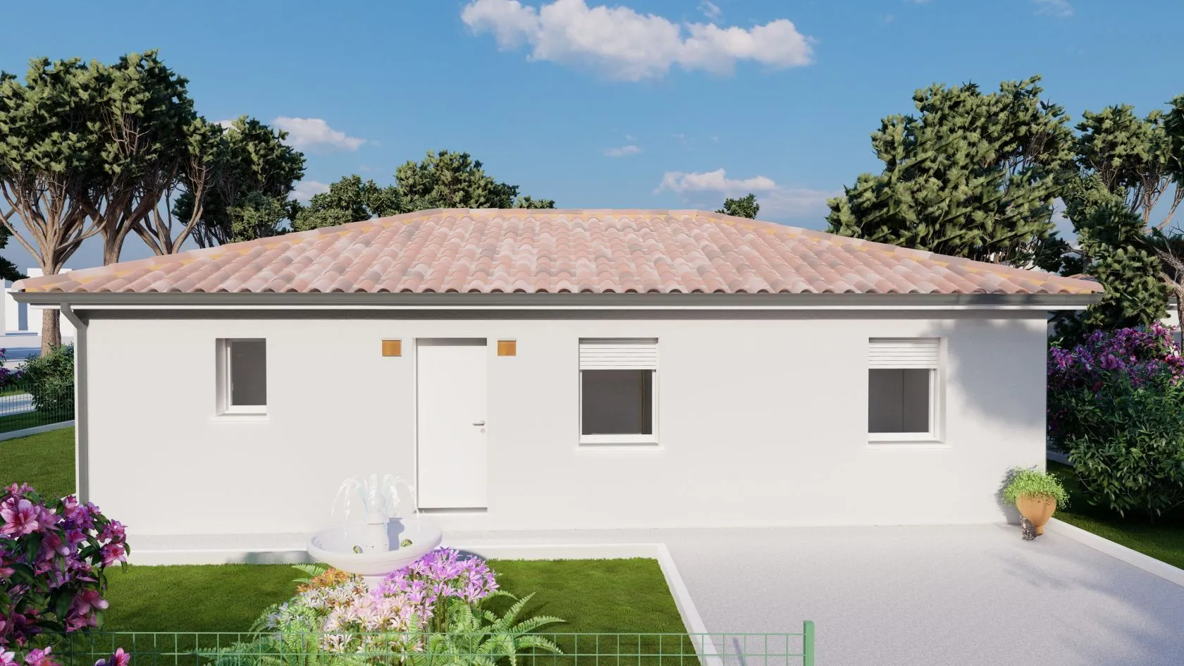 Maison neuve à Caupenne