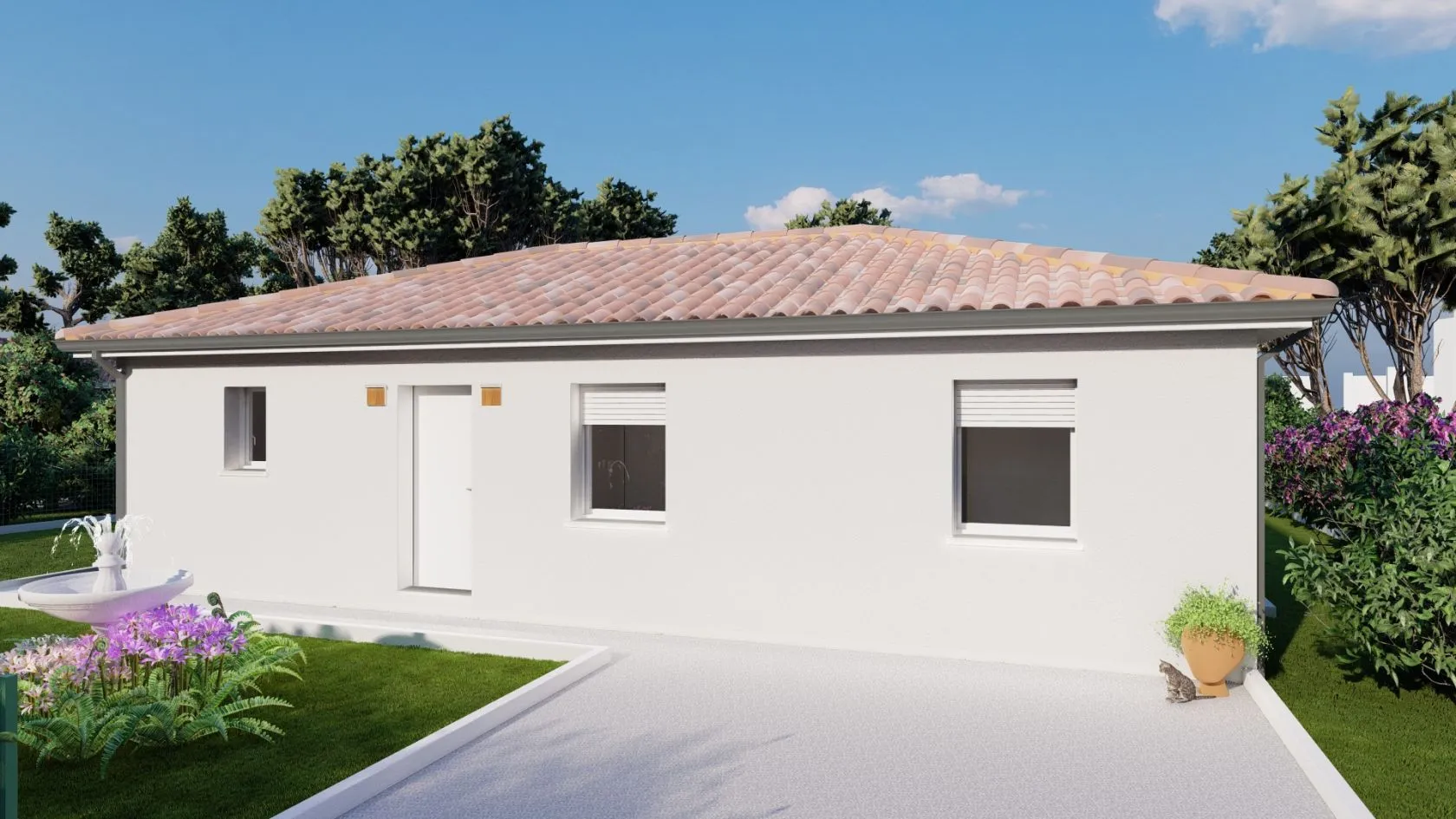 Maison neuve 75 m² à Saint-Selve (33650)