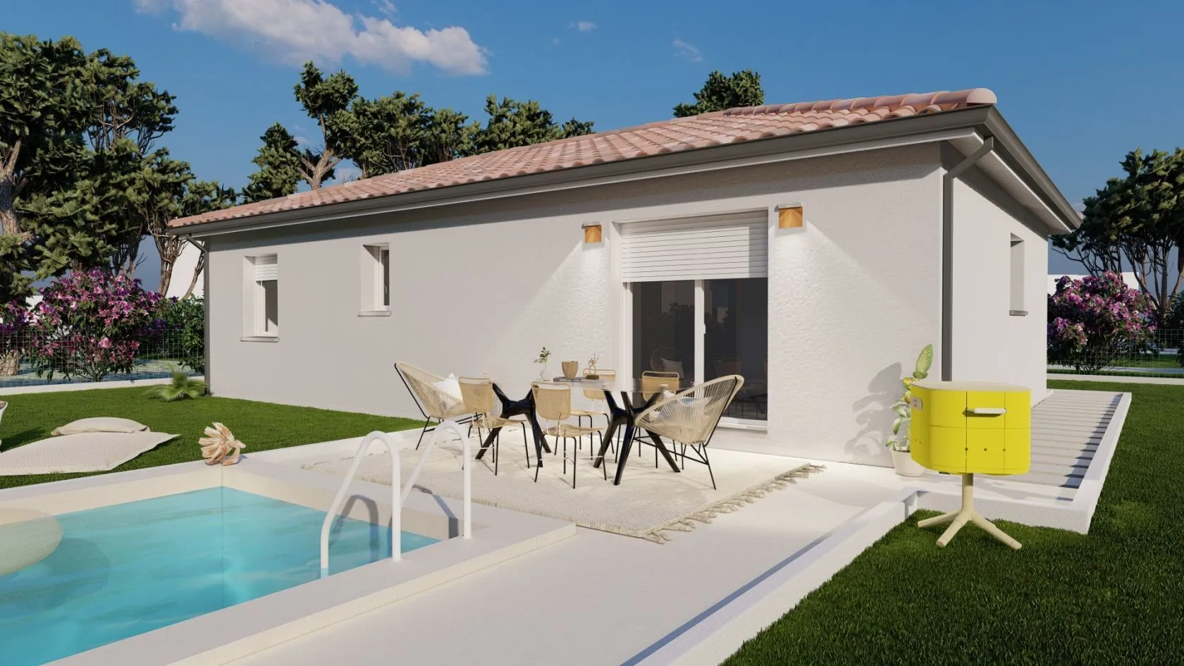 Maison neuve 75 m² à Saint-Selve (33650)