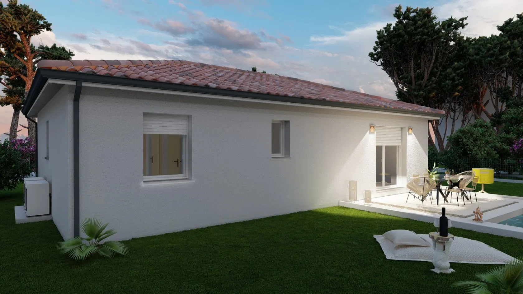 Maison neuve 75 m² à Saint-Selve (33650)