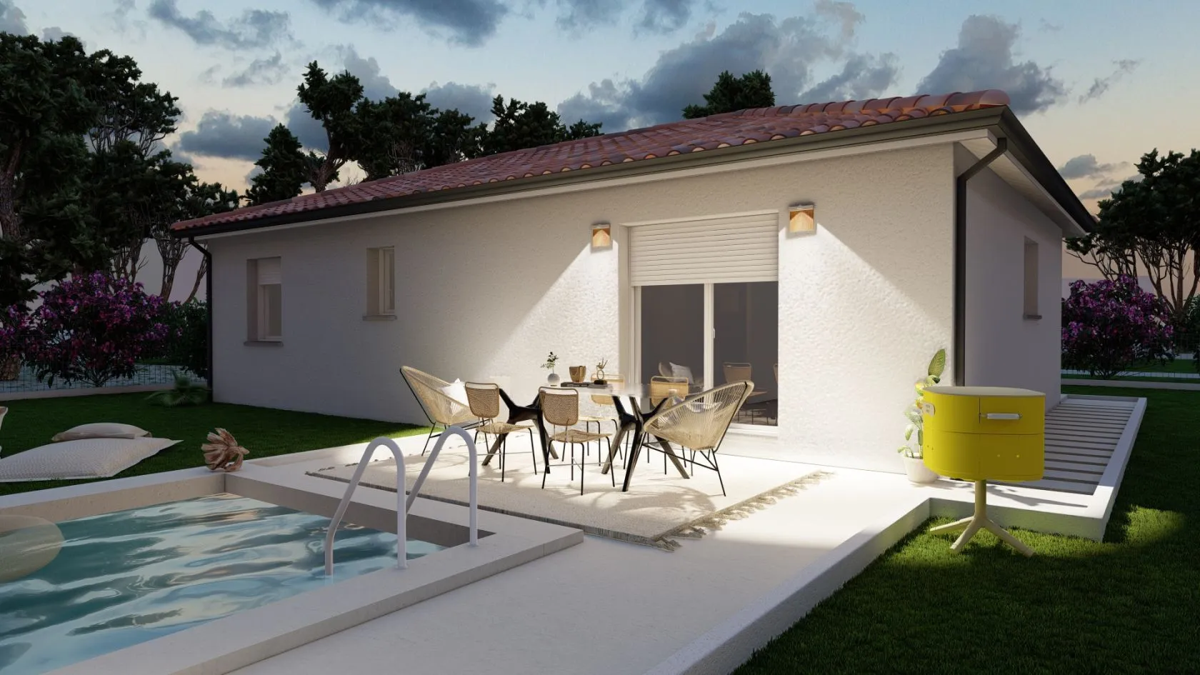 Maison neuve 75 m² à Saint-Selve (33650)