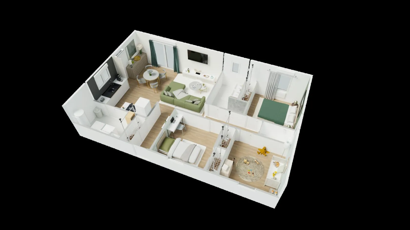 Maison neuve 75 m² à Saint-Selve (33650)