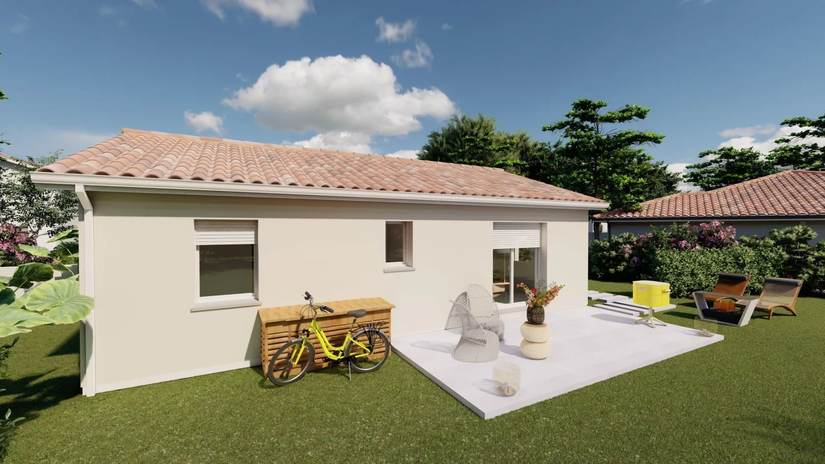 Maison neuve 70 m² à Martillac (33650)