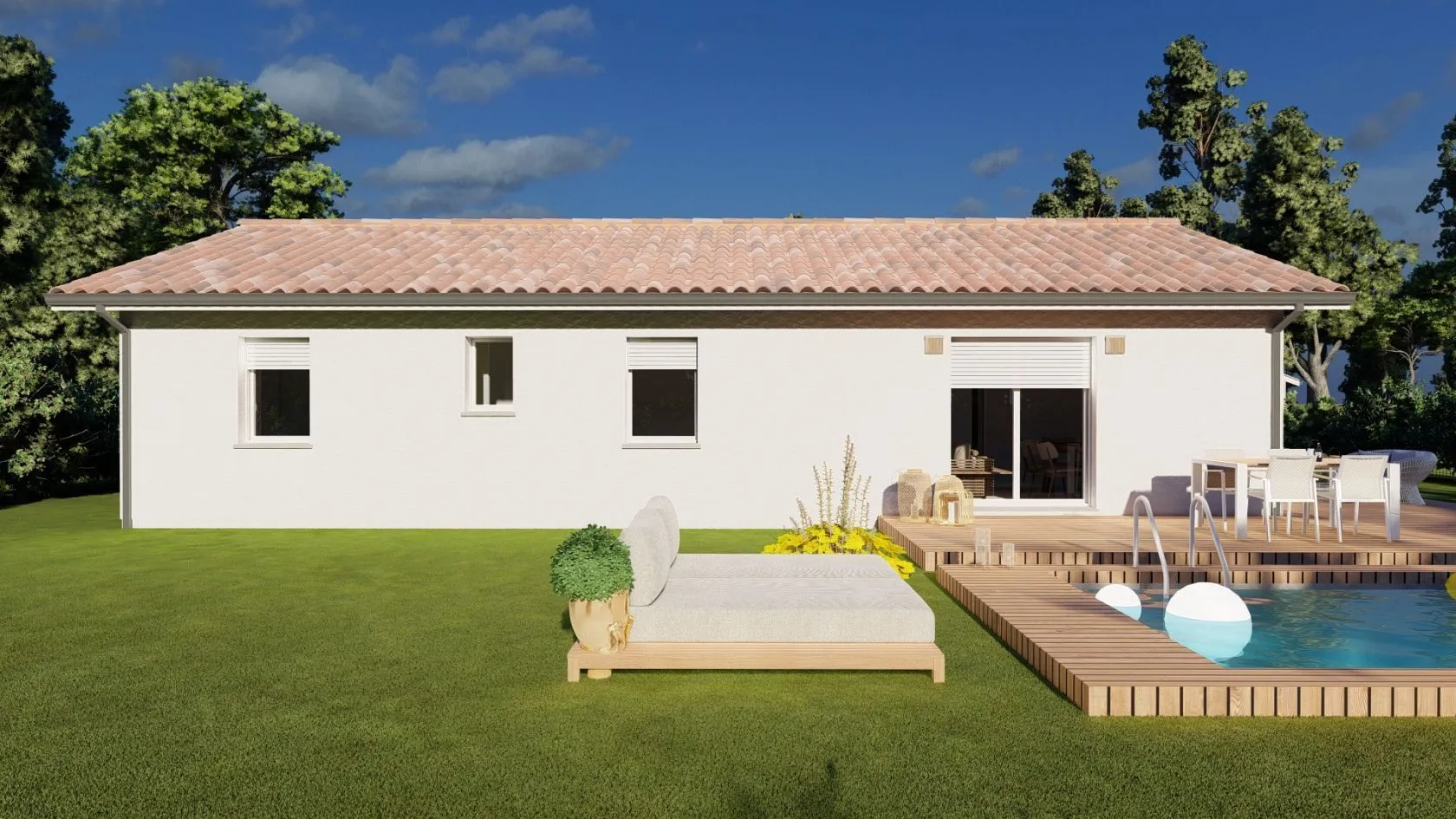Maison neuve 99 m² à Boisse (24560)