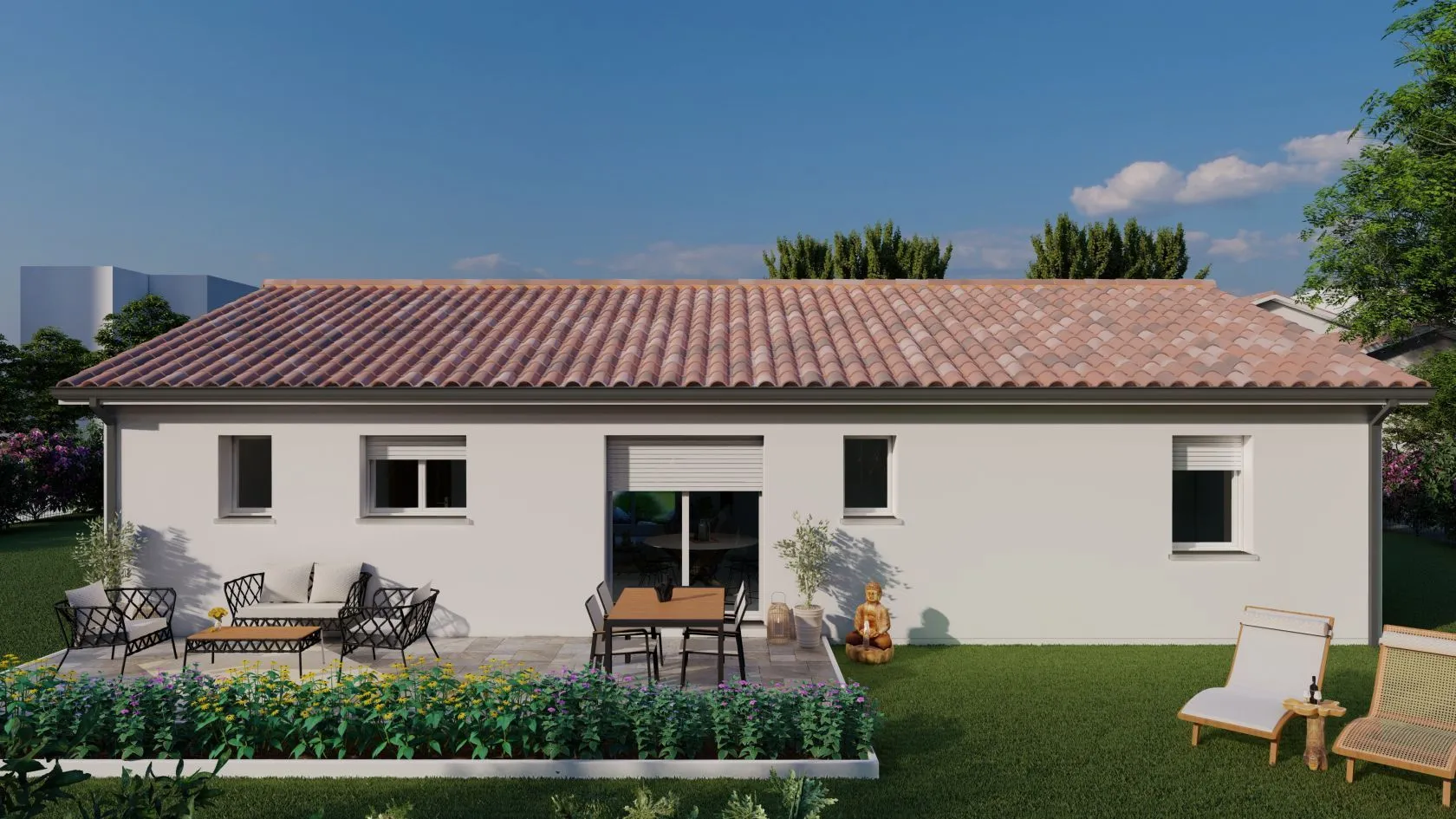 Maison neuve 95 m² à Samadet (40320)
