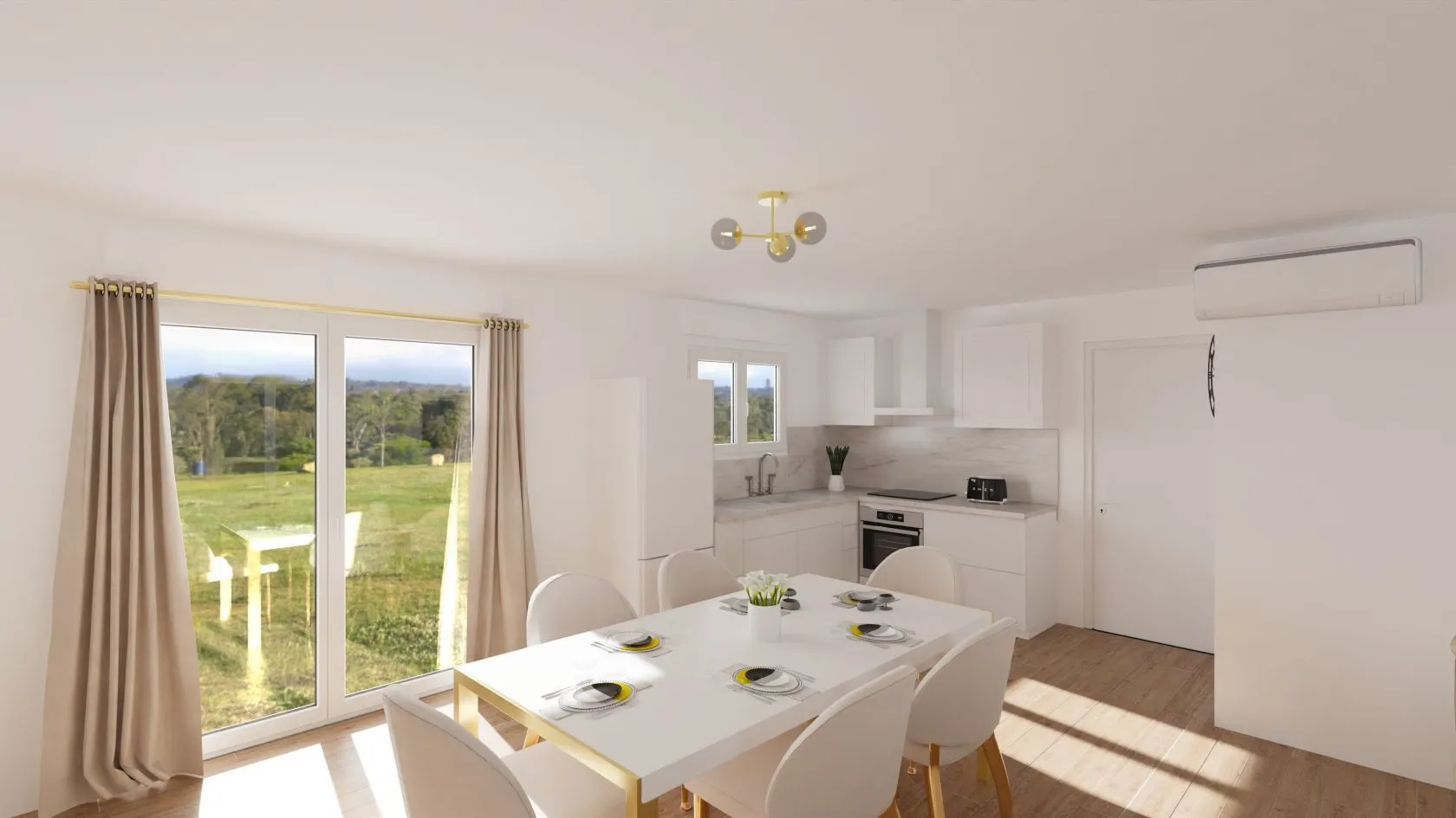 Maison neuve 95 m² à Samadet (40320)