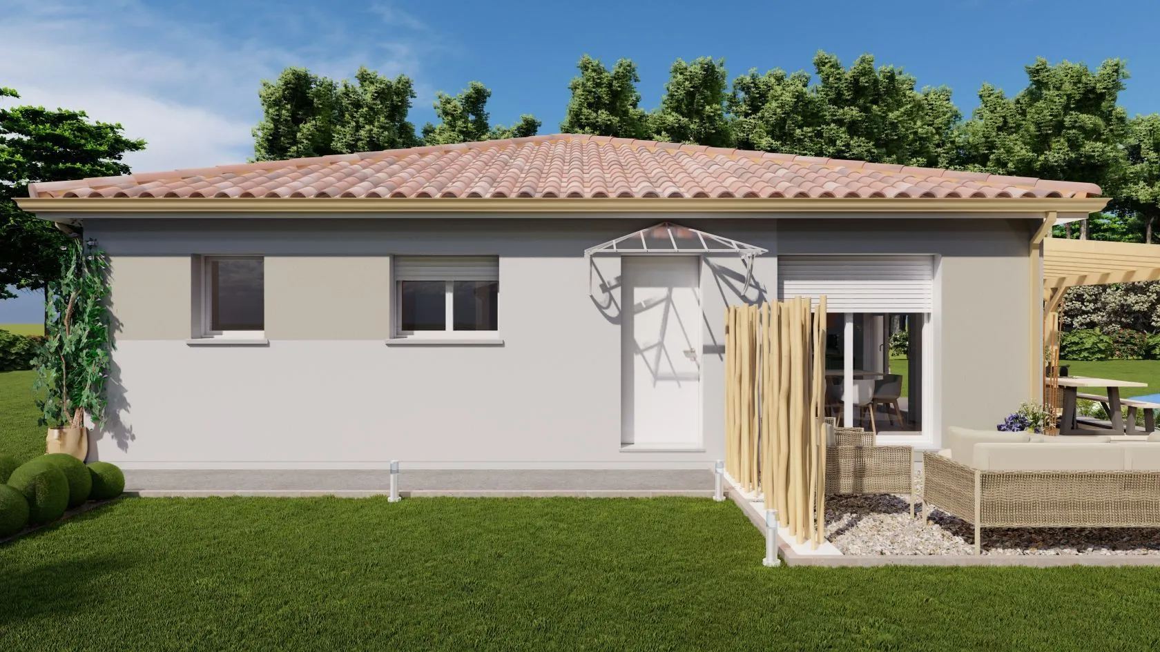 Maison neuve à Mouleydier