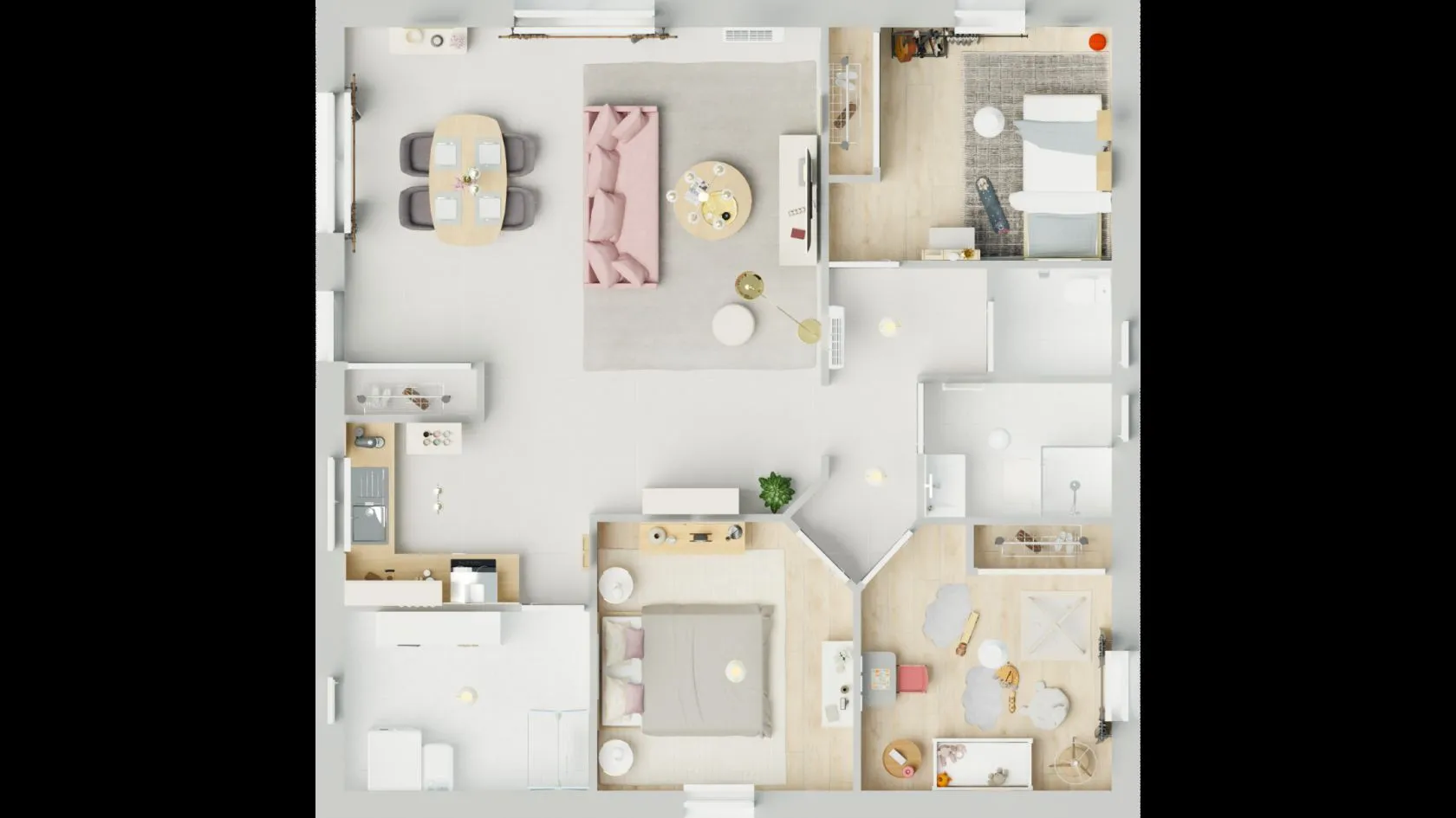 Maison neuve 94 m² à Marsac-sur-l'Isle (24430)