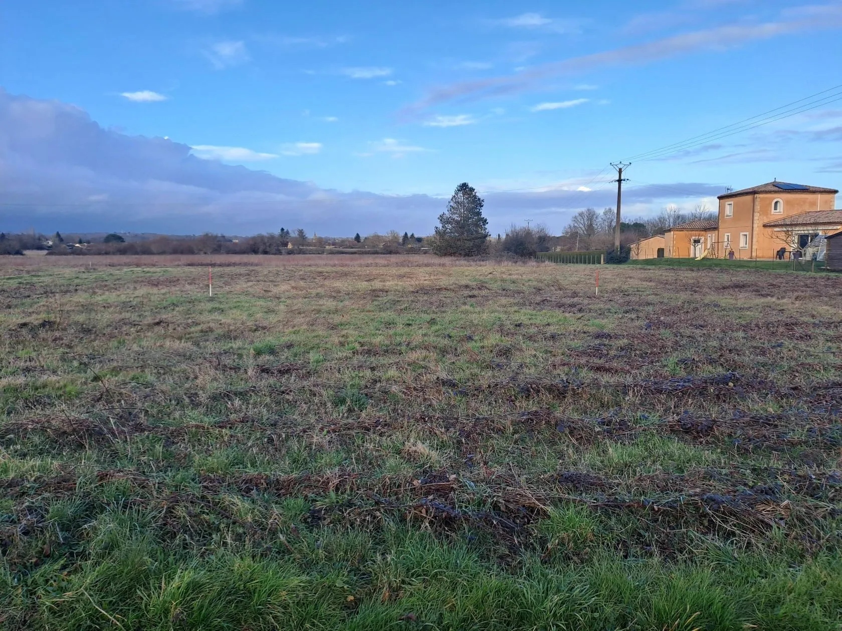 Terrain à bâtir 1000 m² à Cours-de-Pile (24520)