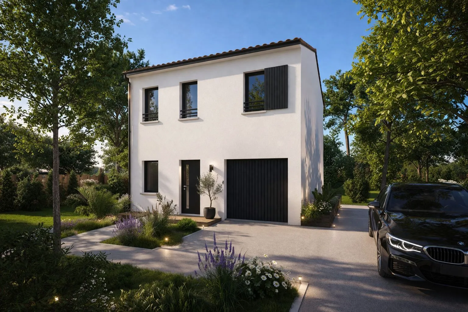 Maison neuve 90 m² à Martillac (33650)