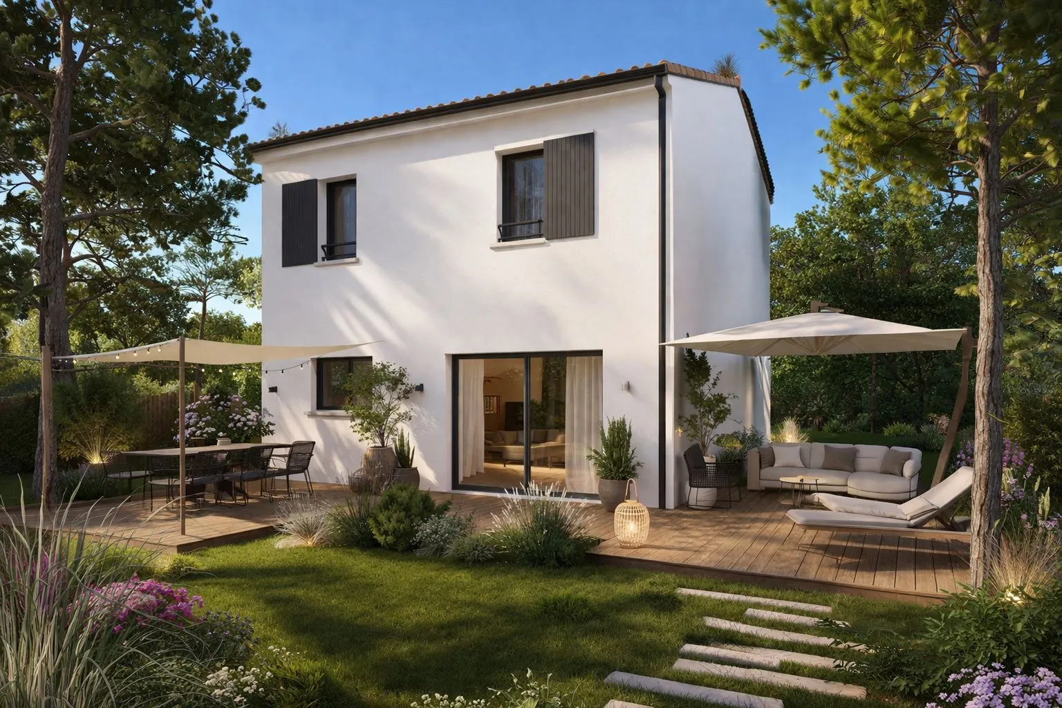 Maison neuve 90 m² à Martillac (33650)
