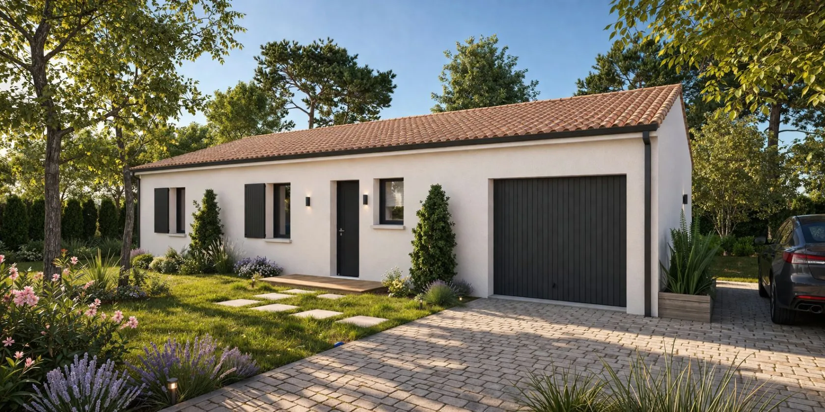 Maison neuve 70 m² à Saint-Perdon (40090)