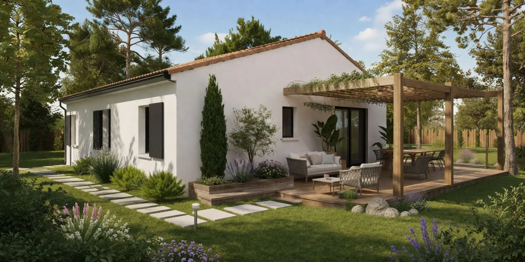 Maison neuve 90 m² à Chaniers (17610)