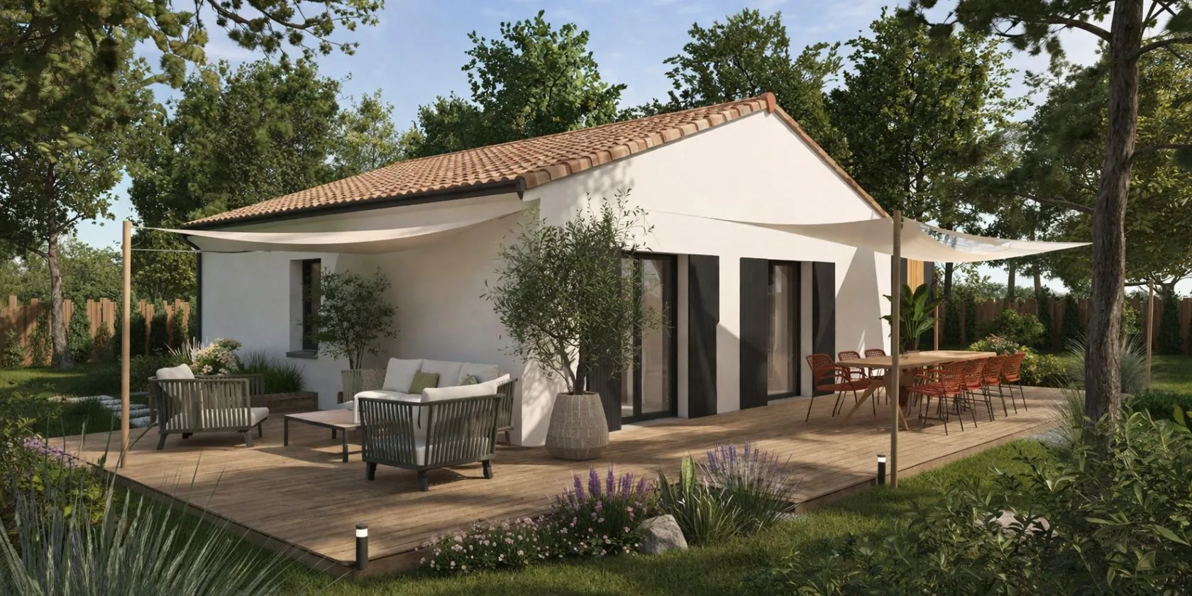 Maison neuve 90 m² à Chaniers (17610)