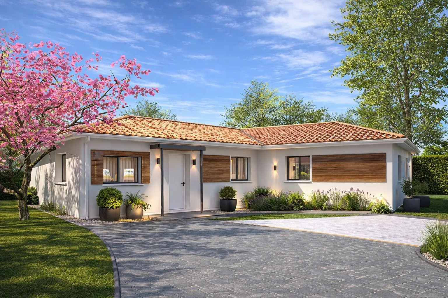 Maison neuve 110 m² à Laluque (40465)