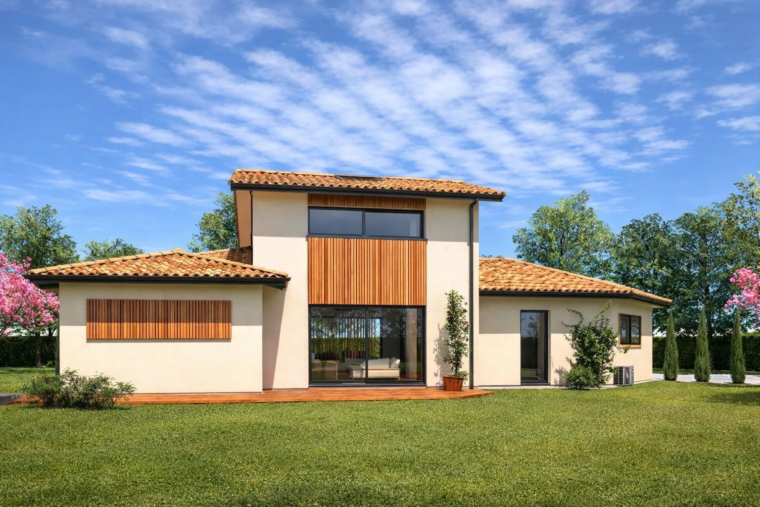 Maison neuve 140 m² à Saint-Selve (33650)