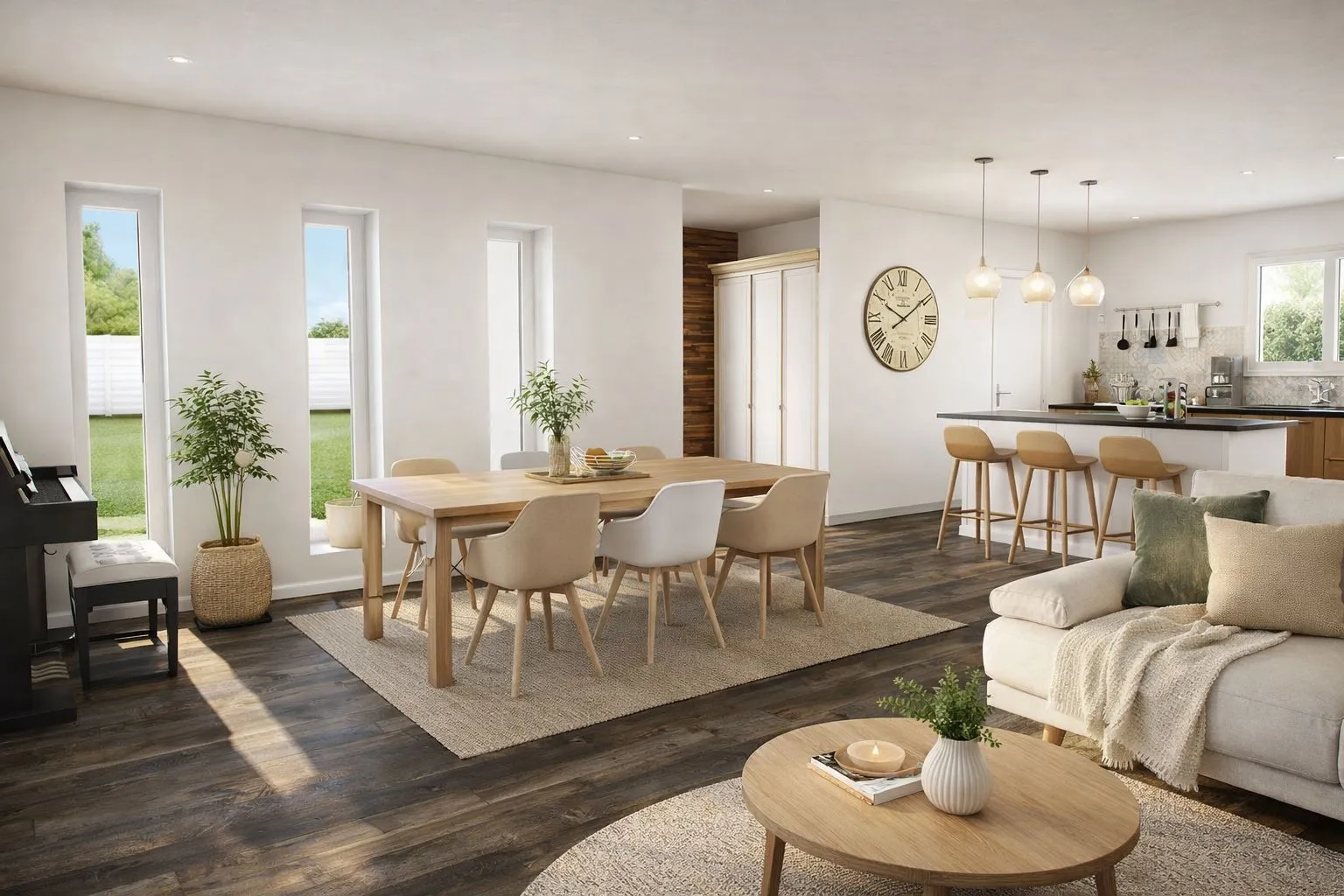 Maison neuve 115 m² à Saint-Germain-du-Puch (33750)