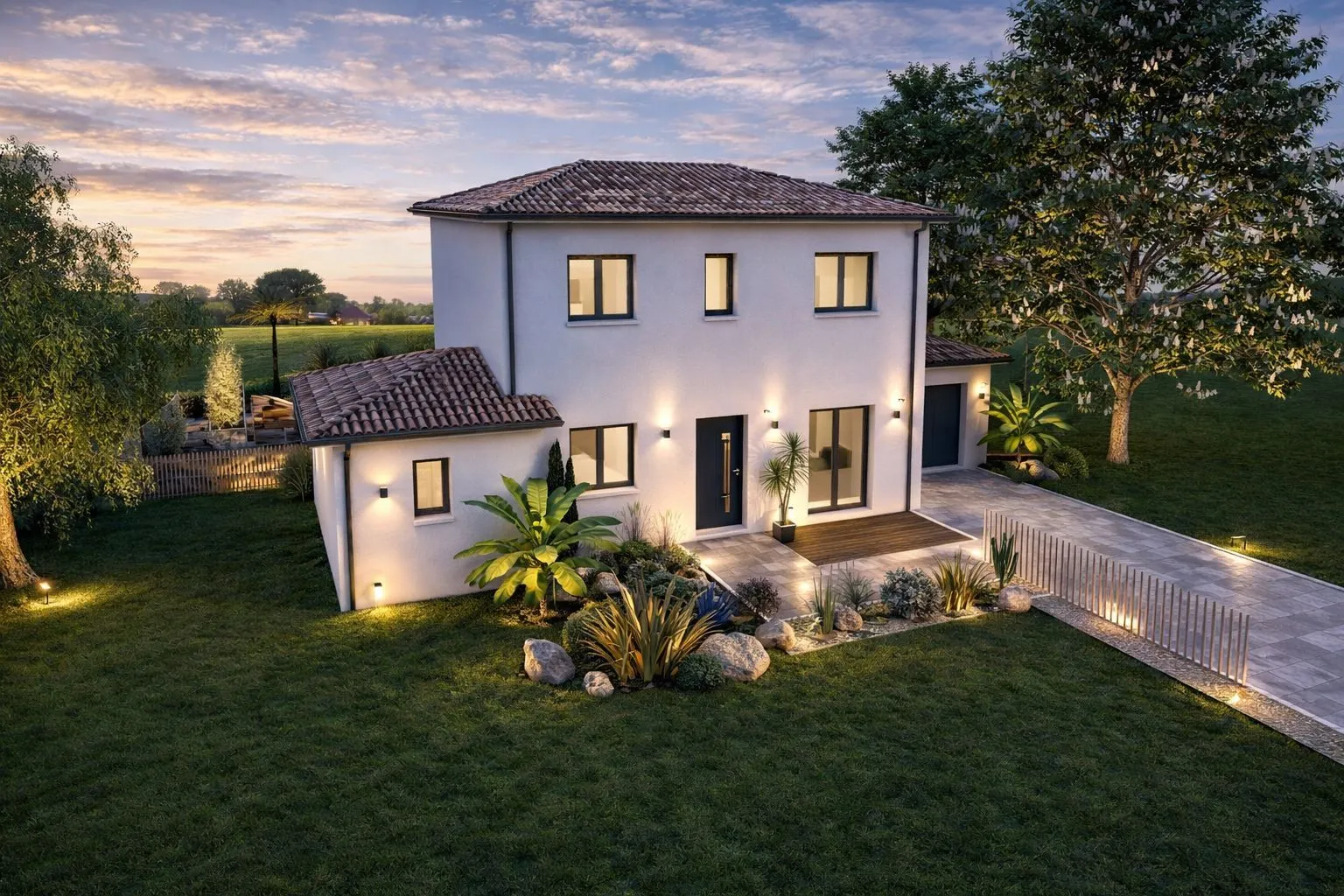 Maison neuve 105 m² à Biganos (33380)