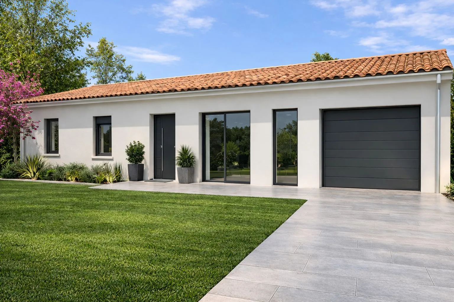 Maison neuve 90 m² à La Brède (33650)