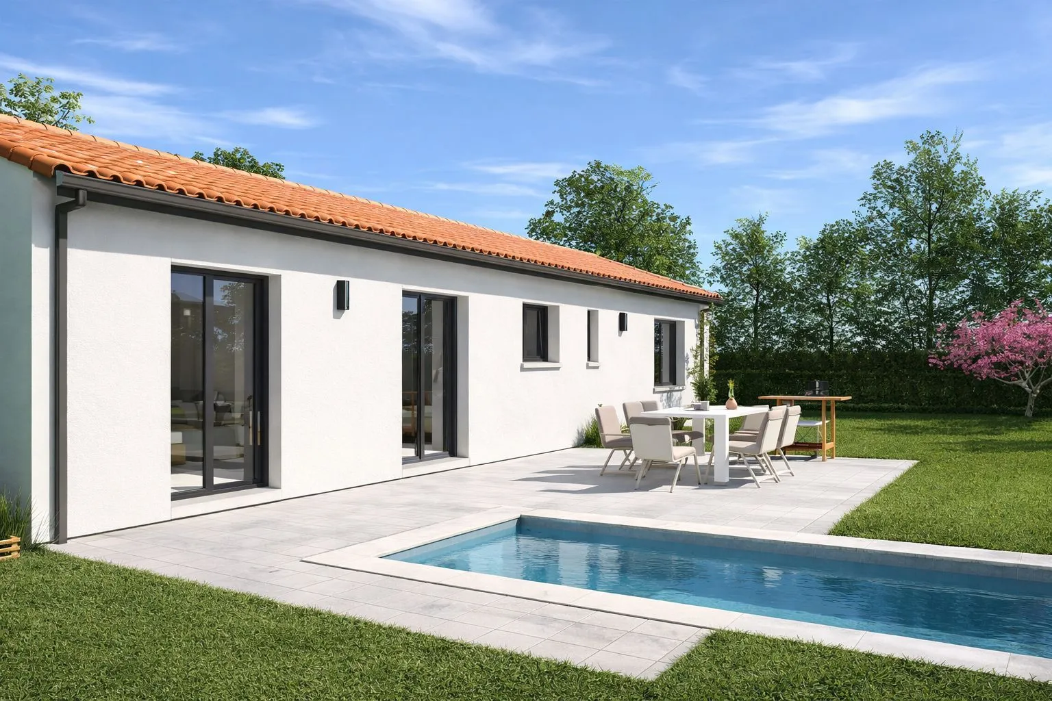 Maison neuve 72 m² au Taillan-Médoc (33320)