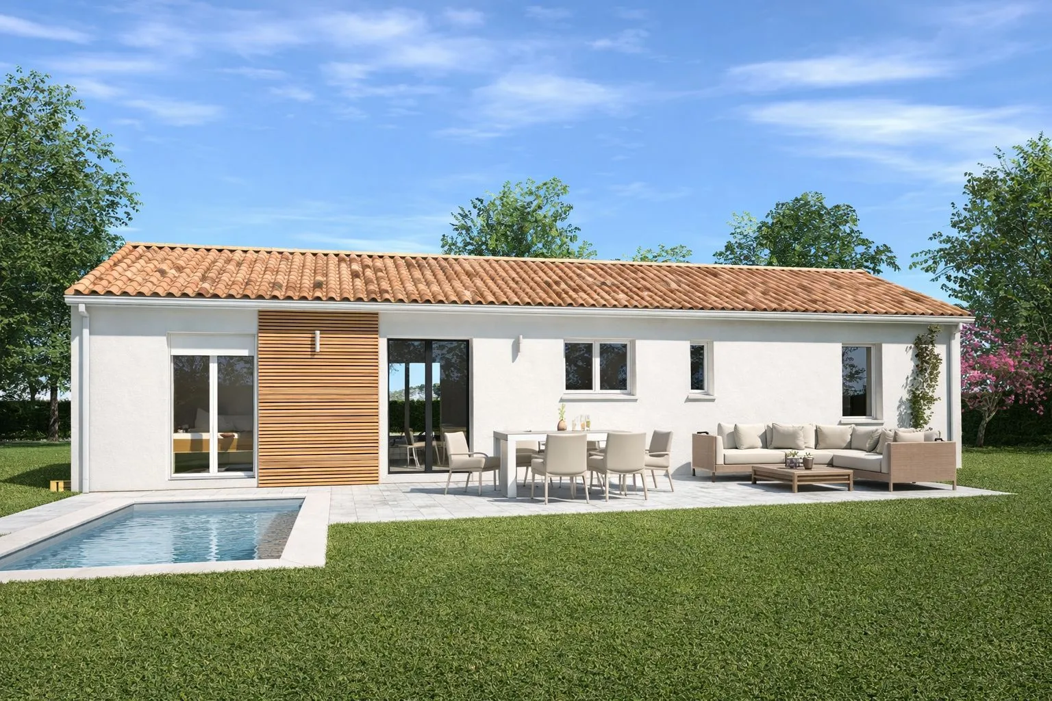 Maison neuve 72 m² au Taillan-Médoc (33320)