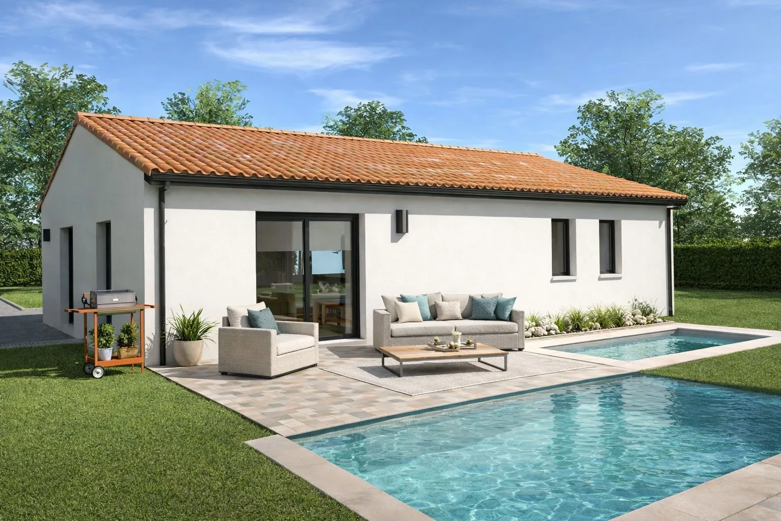Maison neuve 100 m² à Médis (17600)