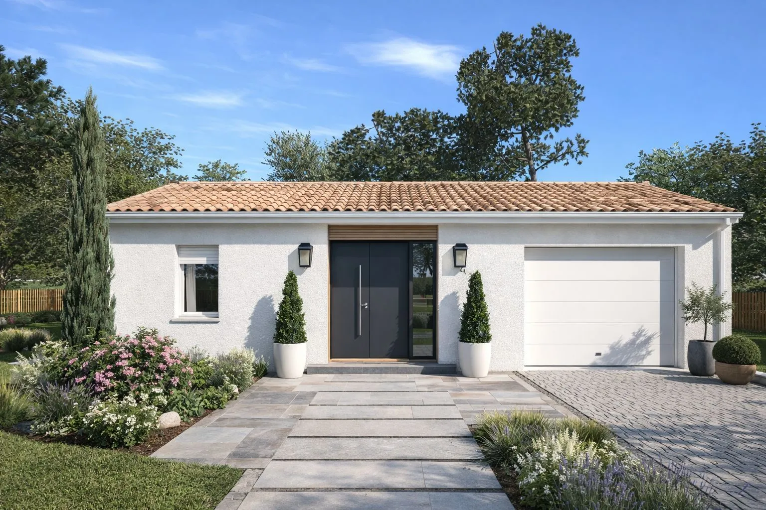 Maison neuve 62 m² à Dieupentale (82170)